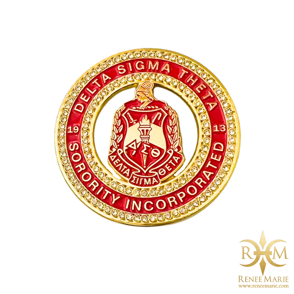 DST Shield Medallion Lapel Pin