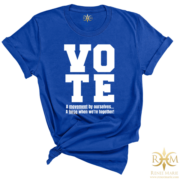 VOTE Stacked Unisex T-Shirt