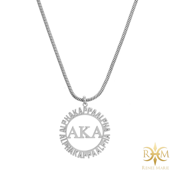 AKA "Lauren" Stainless Steel Long Necklace