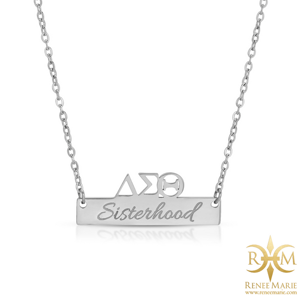 DST Symbols Bar Necklace (Stainless Steel)