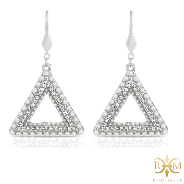 DST Hollow Triangle CoCo Earrings