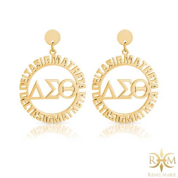 DST "Lauren" Stainless Steel Earrings