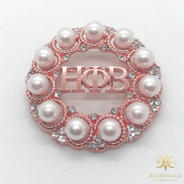 ΗΦΒ Pearl Brooch