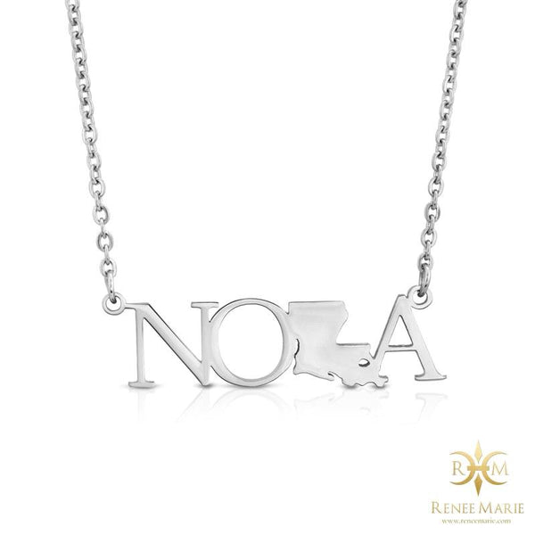 NOLA Stainless Steel Necklace (Solid)