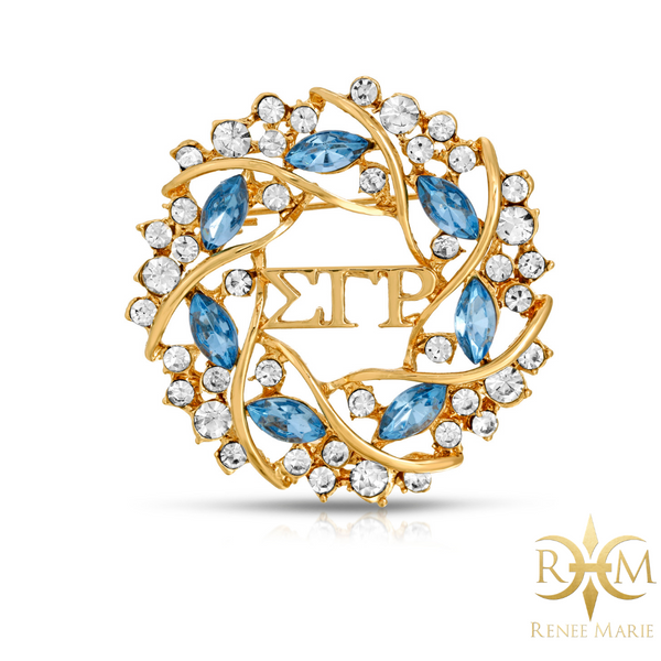 ΣΓΡ Marquis Brooch