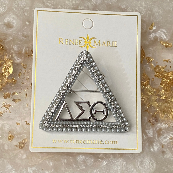 DST Symbols Triangle CoCo Brooch