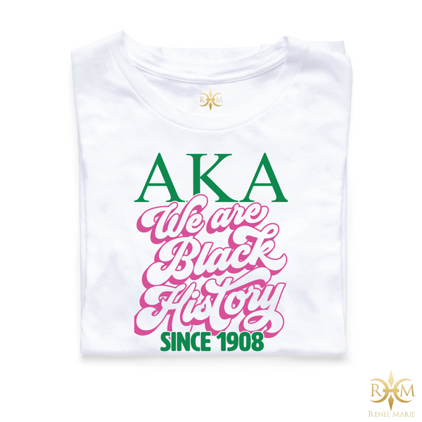 AKA We Are Black History T-Shirt (UNISEX)