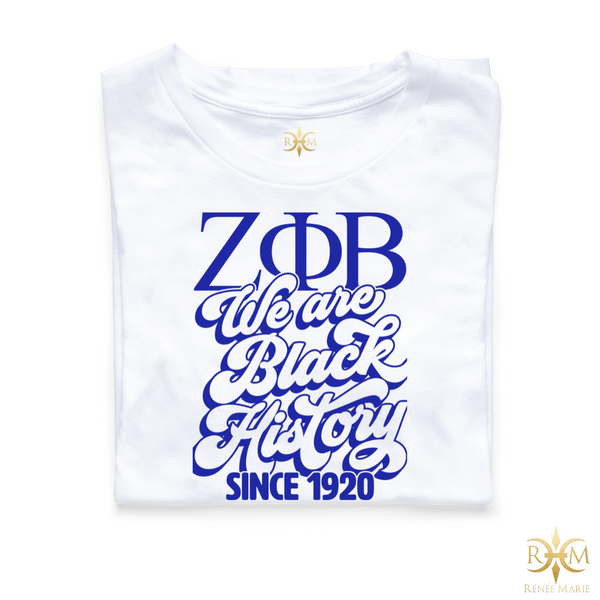 ZΦB We Are Black History T-Shirt (Unisex)