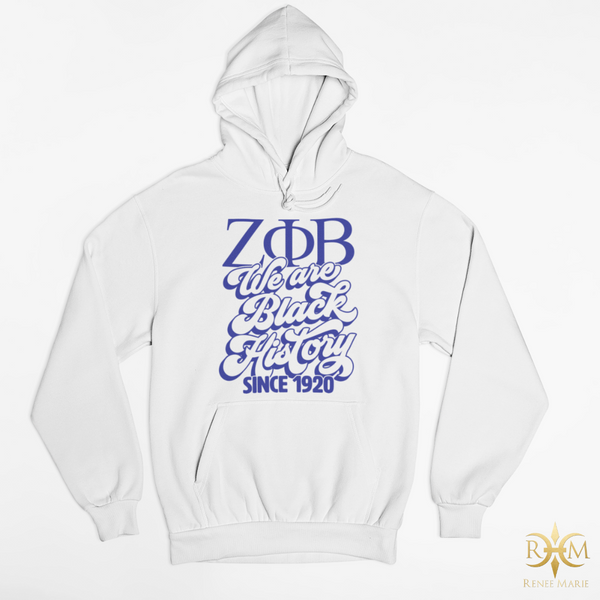 ZΦB We Are Black History Hoodie