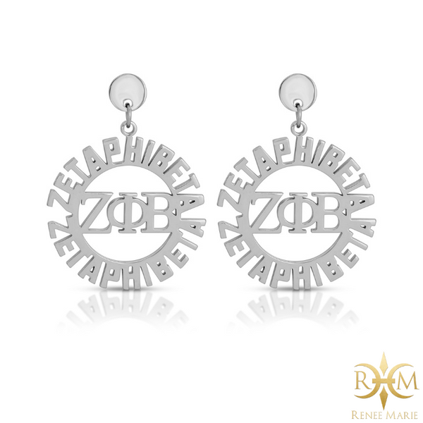 ZΦB "Lauren" Stainless Steel Earrings