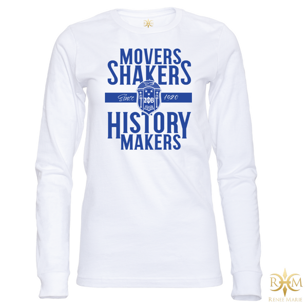 ZΦB History Makers Long Sleeve T-Shirt (LS UNISEX)